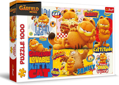 Garfield kalandjai Trefl 1000 darabos kirakó puzzle (TR - 10935) - puzzlegarden