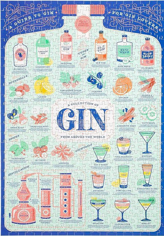 Gin Kedvelők - díszdobozban Ridley's Games 500 darabos kirakó puzzle (GA - 5055923757932) - puzzlegarden