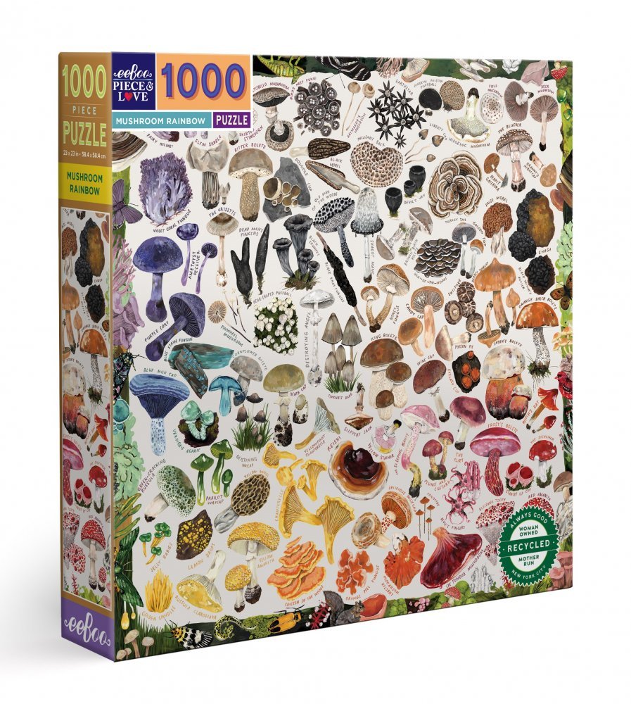 Gomba Szivárvány Eeboo 1000 darabos kirakó puzzle (EB-PZTMRW 689196513145) - puzzlegarden