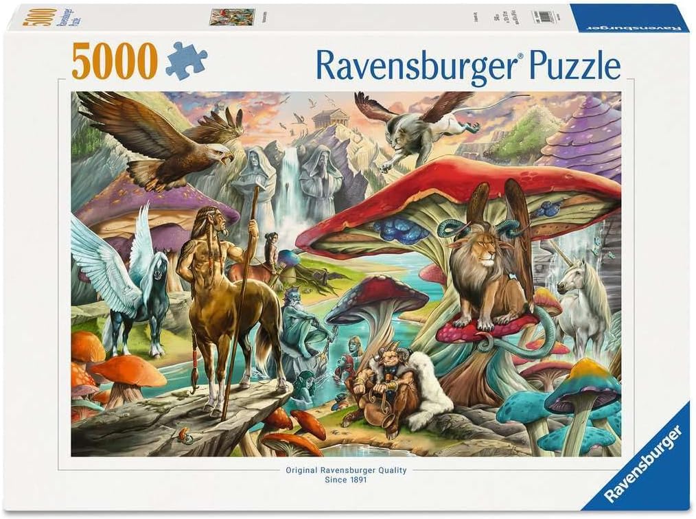 Gombák & Mítoszok Ravensburger 5000 darabos kirakó puzzle (RA-12001421) - puzzlegarden