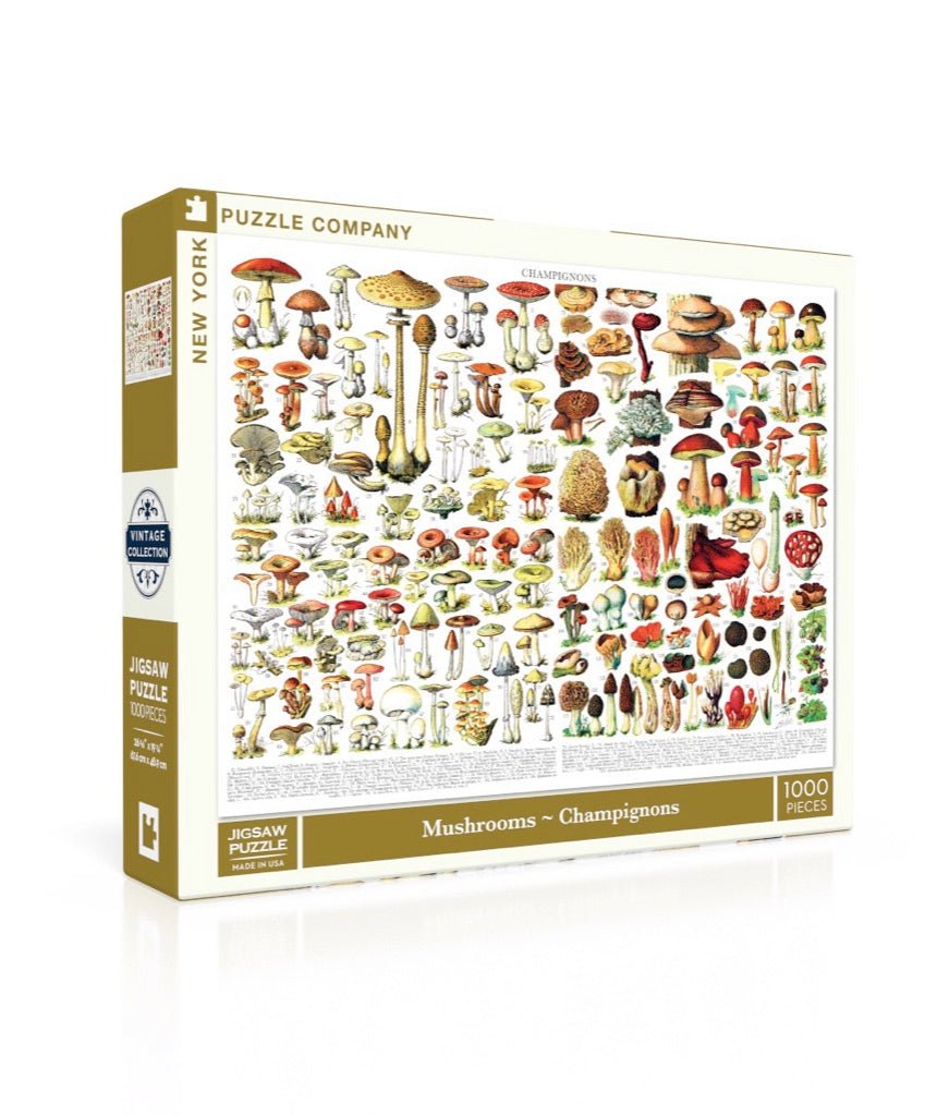 Gombák New York Puzzle Company 1000 darabos kirakó puzzle (NYPC - PD638 819844012083) - puzzlegarden