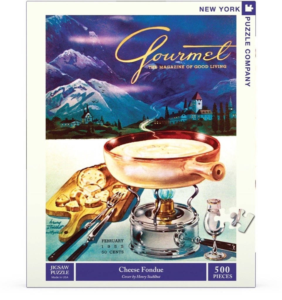 Gourmet Cover - Sajt Fondue New York Puzzle Company 500 darabos kirakó puzzle (NYPC - NPZGO2220 840291700322) - puzzlegarden