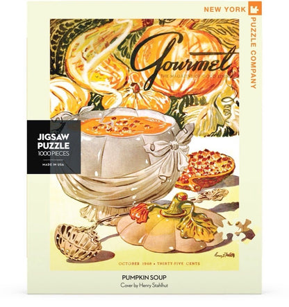 Gourmet Cover - Tökleves New York Puzzle Company 1000 darabos kirakó puzzle (NYPC - NPZGO2111 819844019068) - puzzlegarden