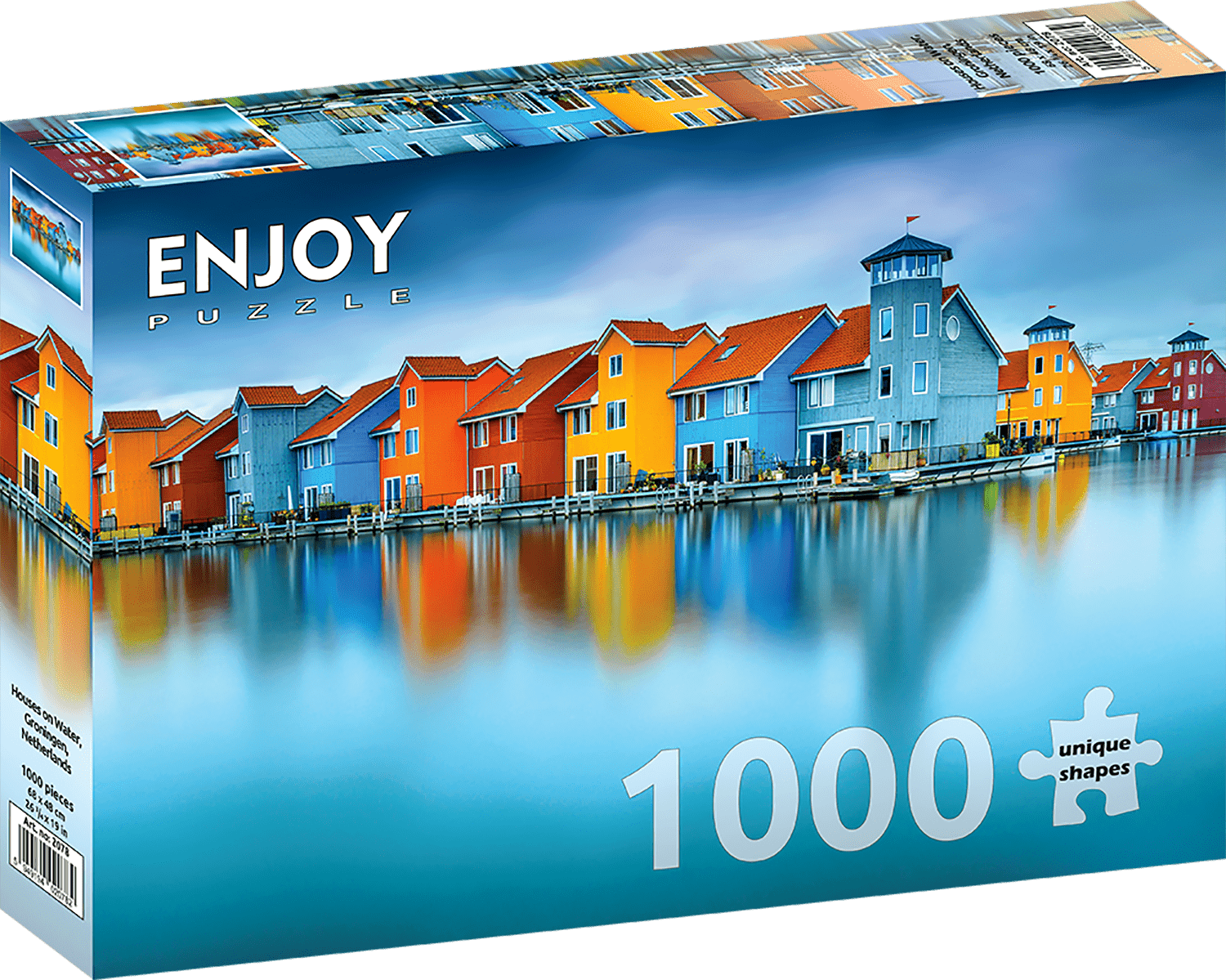 Groningen, Hollandia Enjoy 1000 darabos kirakó puzzle (EN-2078 5949194020782) - puzzlegarden