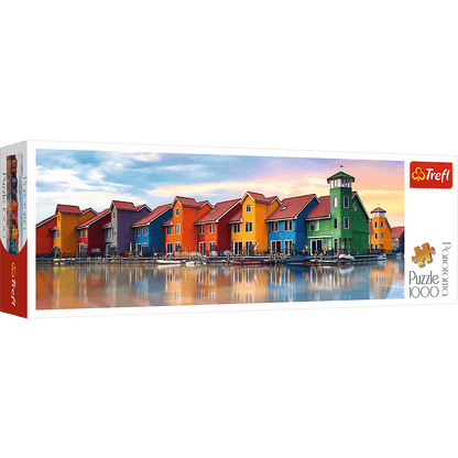 Groningen, Hollandia - panoráma Trefl 1000 darabos kirakó puzzle (TR - 29034 5900511290349) - puzzlegarden