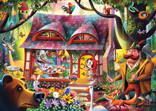 Gyere be, Piroska! Ravensburger 1000 darabos kirakó puzzle (RA - 17462) - puzzlegarden
