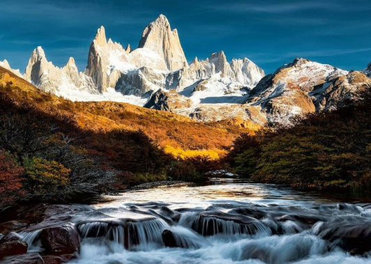 Gyönyörű Hegyek - Monte Fitzroy, Patagónia Ravensburger 1000 darabos kirakó puzzle (RA - 17315) - puzzlegarden
