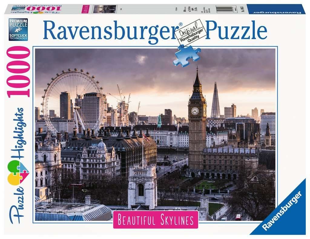 Gyönyörű Városképek - London Ravensburger 1000 darabos kirakó puzzle (RA-14085 4005556140855) - puzzlegarden