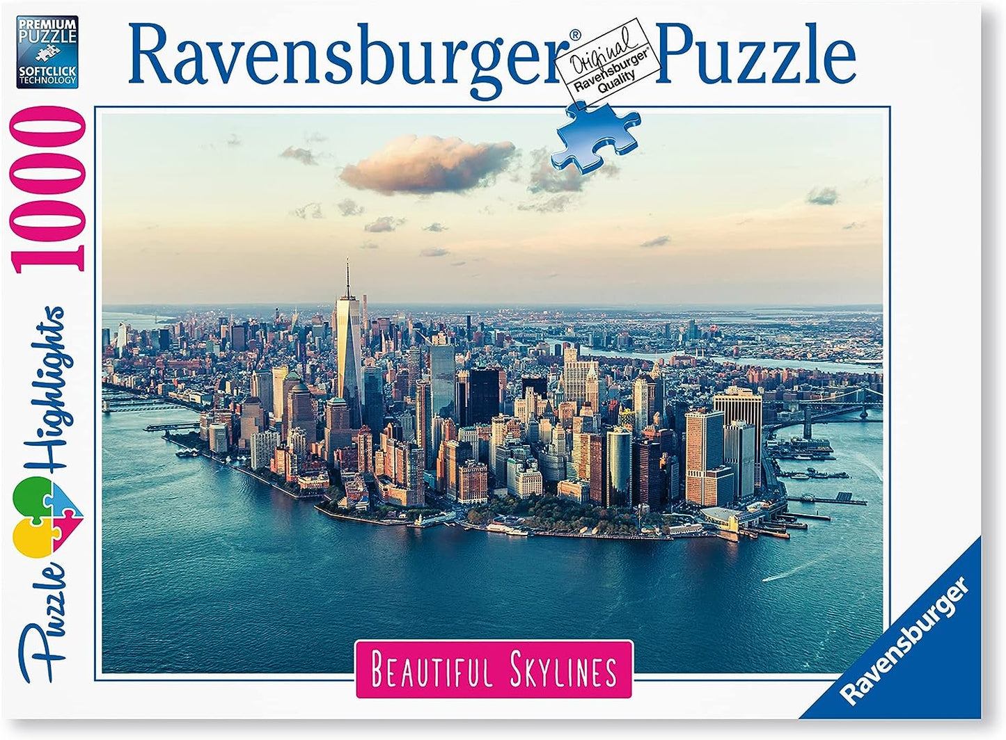 Gyönyörű Városképek - New York Ravensburger 1000 darabos kirakó puzzle (RA-14086 4005556140862) - puzzlegarden