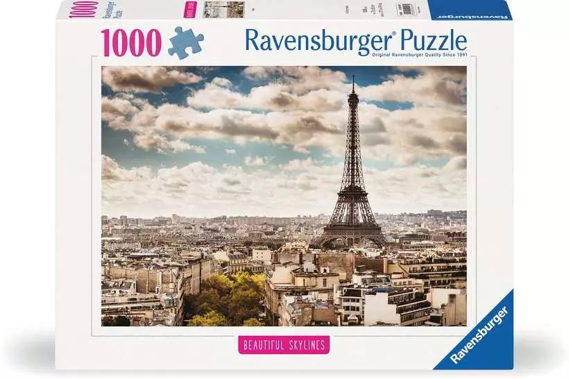 Gyönyörű Városképek - Párizs Ravensburger 1000 darabos kirakó puzzle (RA - 12000018) - puzzlegarden