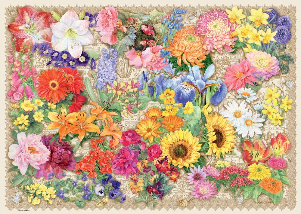 Gyönyörű Virágzás Ravensburger 1000 darabos kirakó puzzle (RA-16762 4005556167623) - puzzlegarden