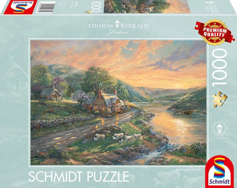 Hajnal az Smaragd - völgyben Schmidt Spiele 1000 darabos kirakó puzzle (SCH - 59774 4001504597740) - puzzlegarden