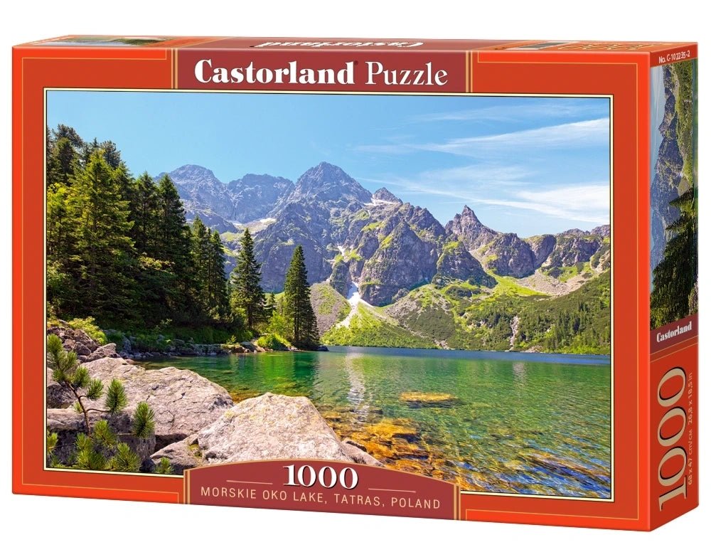 Halas-tó, Magas-Tátra, Lengyelország Castorland 1000 darabos kirakó puzzle (C-102235 5904438102235) - puzzlegarden