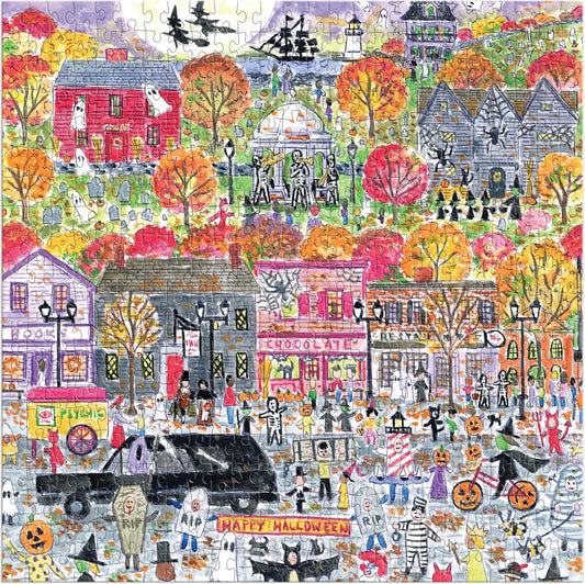 Halloween felvonulás Galison 500 darabos kirakó puzzle (GA - 9780735382220 9780735382220) - puzzlegarden