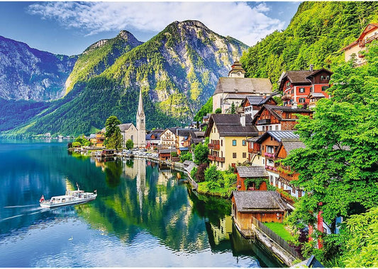 Hallstatt, Ausztria Trefl 1000 darabos kirakó puzzle (TR - 10670 5900511106701) - puzzlegarden