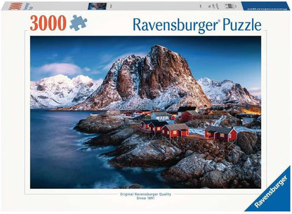 Hamnoy - Lofoten, Norvégia Ravensburger 3000 darabos kirakó puzzle (RA - 17081 4005556170814) - puzzlegarden