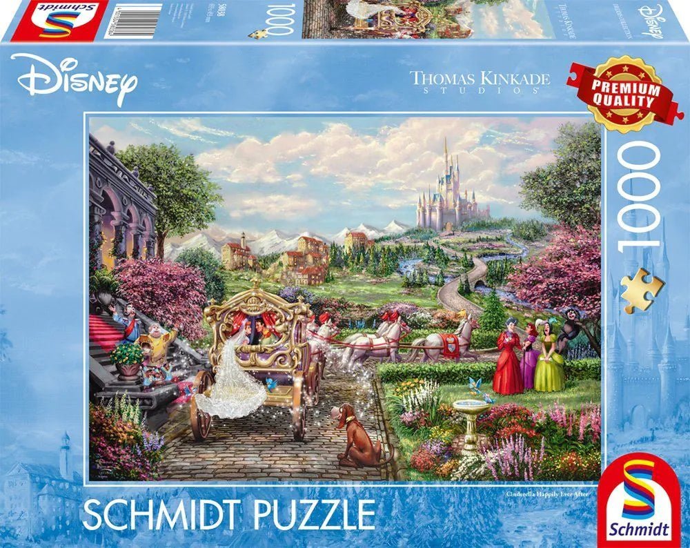 Hamupipőke - Boldogan, Amíg Meg Nem... Schmidt Spiele 1000 darabos kirakó puzzle (SCH-58038) - puzzlegarden