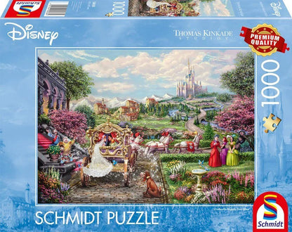Hamupipőke - Boldogan, Amíg Meg Nem... Schmidt Spiele 1000 darabos kirakó puzzle (SCH-58038) - puzzlegarden
