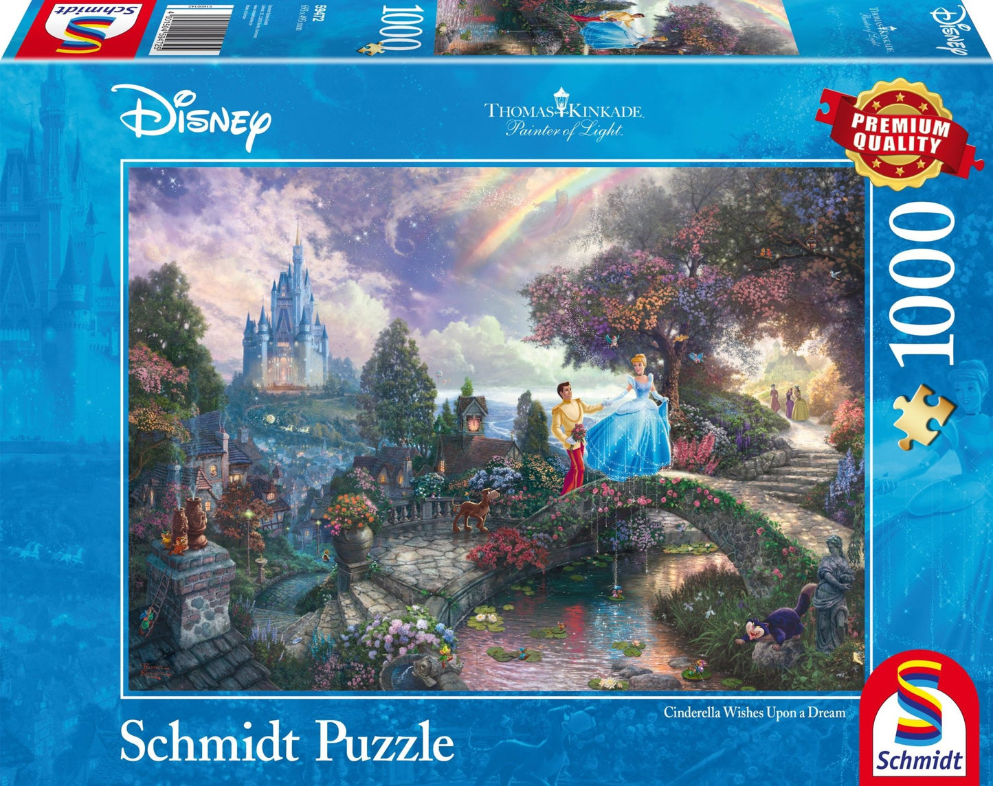 Hamupipőke Schmidt 1000 darabos kirakó puzzle (SCH-59472 4001504594725) - puzzlegarden