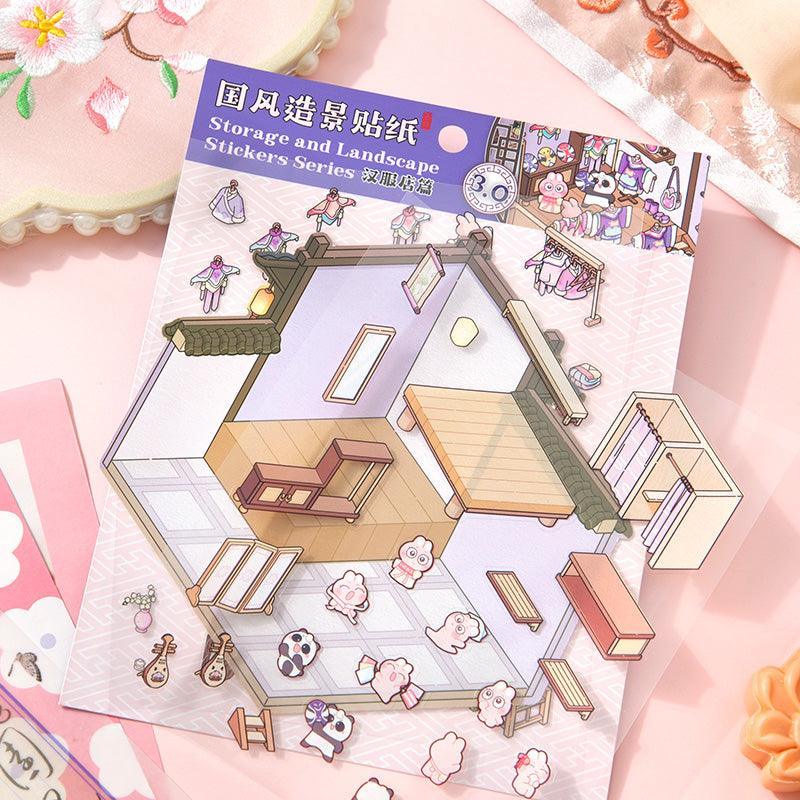 Hanfu - bolt - matricajelenet Simno 1 darabos kirakó puzzle (SN-6941776317951) - puzzlegarden