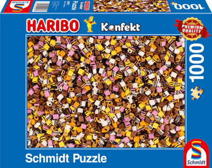 Haribo - Cukorkák Schmidt 1000 darabos kirakó puzzle (SCH-59971 4001504599713) - puzzlegarden