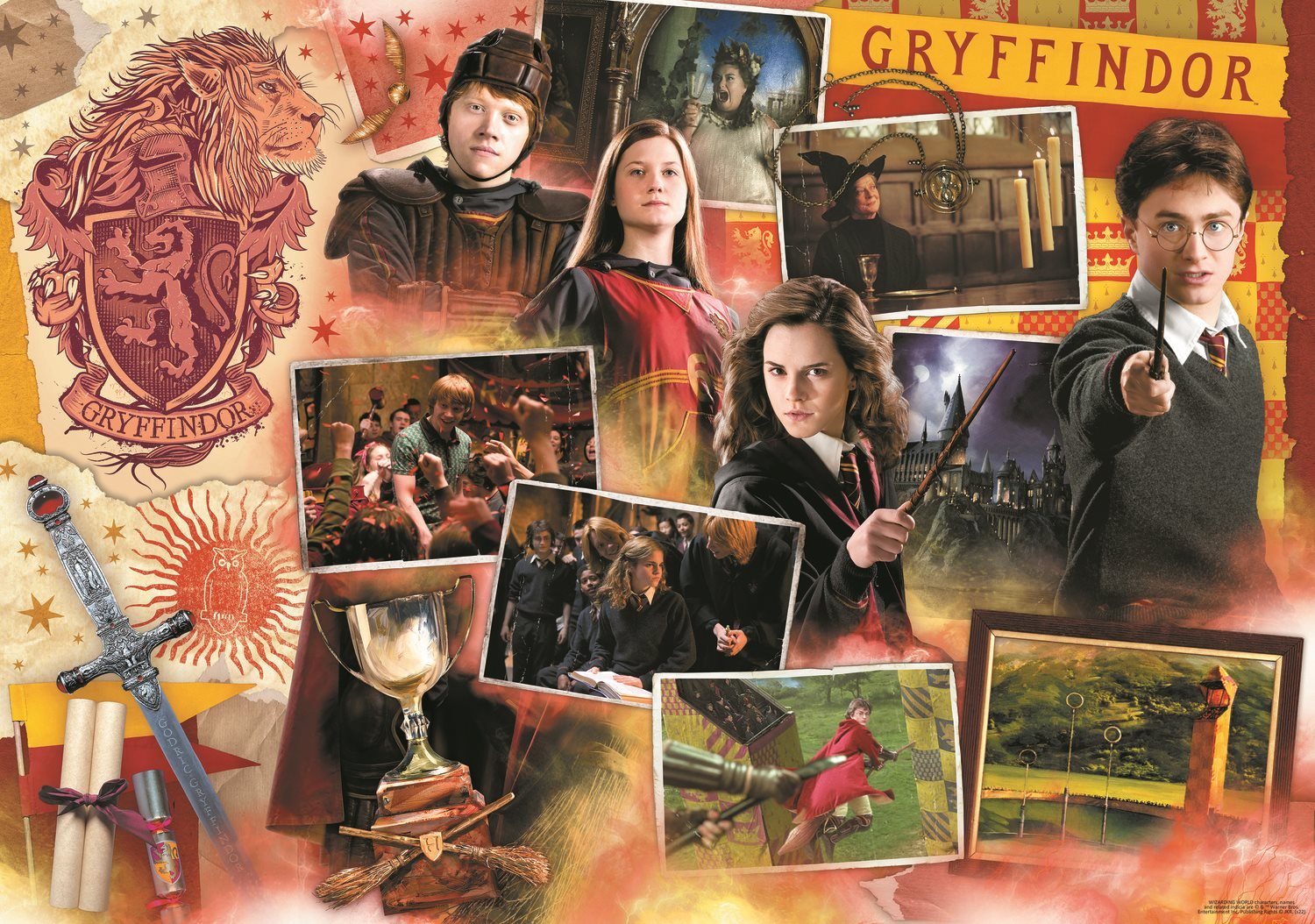 Harry Potter 10in1 óriás gyüjtemény Trefl 1000 darabos kirakó puzzle (TR - 93237 5900511932379) - puzzlegarden