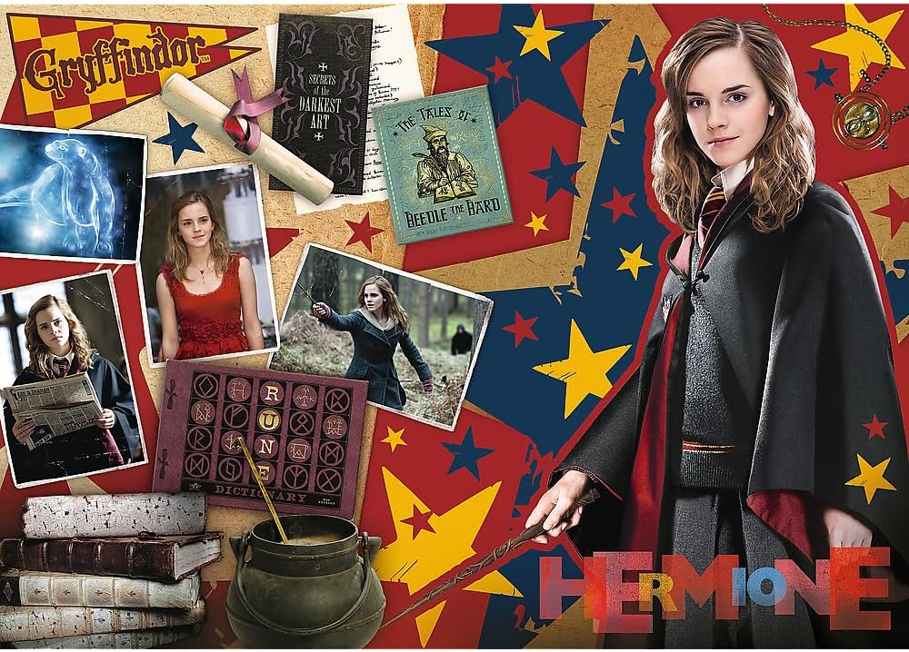 Harry Potter 3in1 gyüjtemény 2. - Harry, Ron és Hermione - 400, 500, 600 Trefl 500 darabos kirakó puzzle (TR - 91826 5900511918267) - puzzlegarden