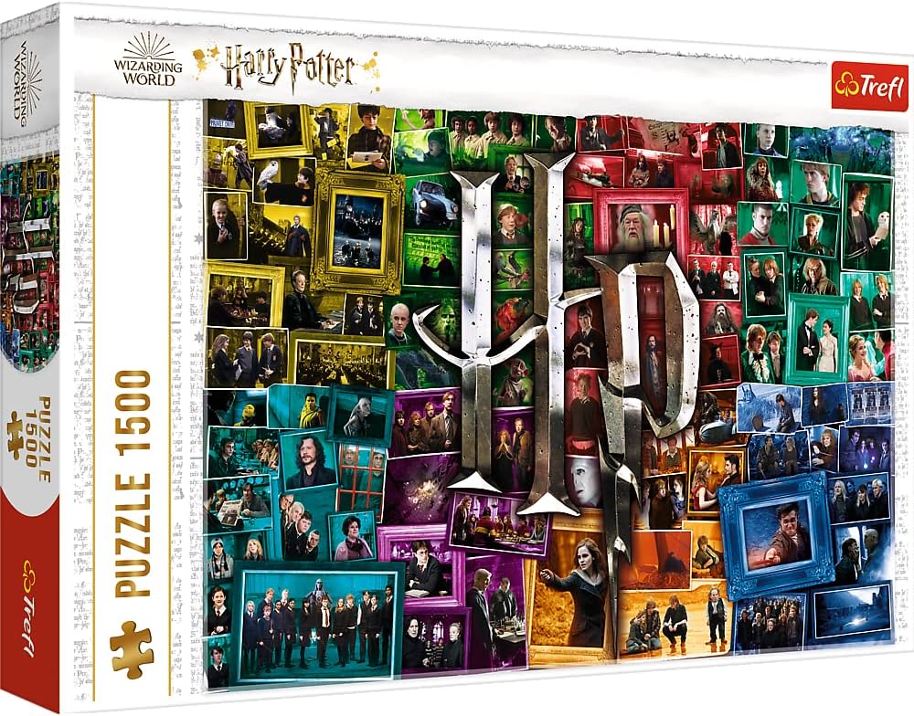 Harry Potter - A Filmeken Keresztül Trefl 1500 darabos kirakó puzzle (TR - 26185 5900511261851) - puzzlegarden