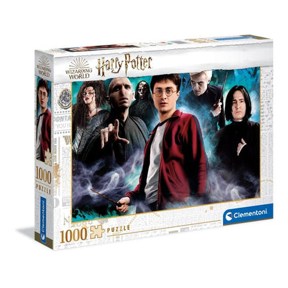 Harry Potter a sötét erők ellen Clementoni 1000 darabos kirakó puzzle (CL-39586 8005125395866) - puzzlegarden