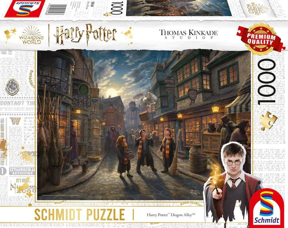 Harry Potter - Abszol Út - kicsit sérült doboz Schmidt Spiele 1000 darabos kirakó puzzle (SCH - 58548 4001504585488) - puzzlegarden