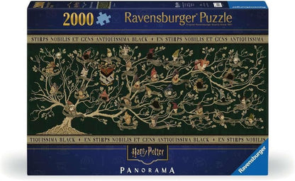 Harry Potter - Black Családfa - panoráma Ravensburger 2000 darabos kirakó puzzle (RA - 17299 4005556172993) - puzzlegarden