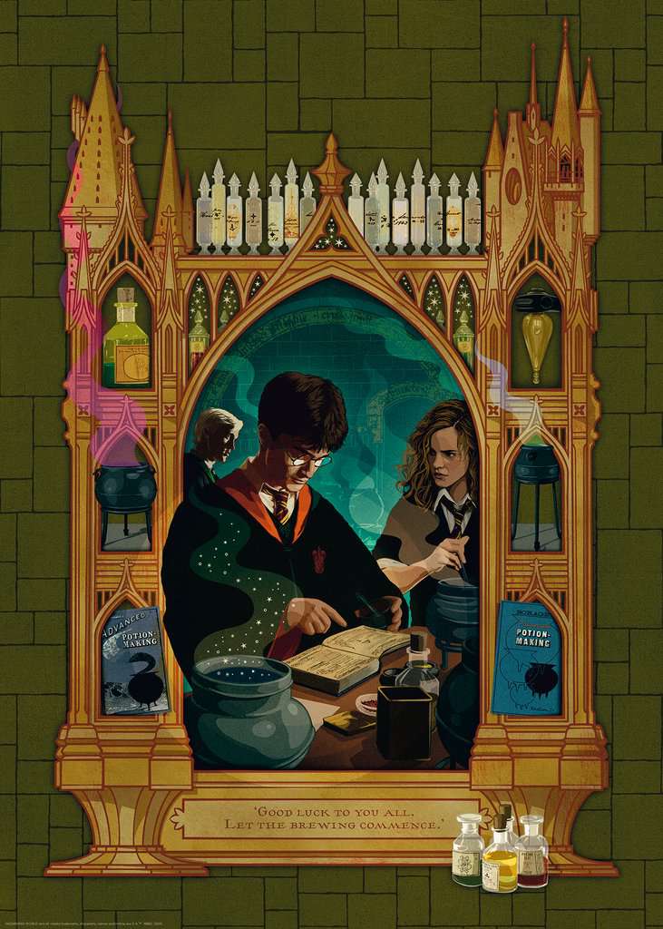 Harry Potter és a Félvér Herceg Ravensburger 1000 darabos kirakó puzzle (RA-16747 4005556167470) - puzzlegarden