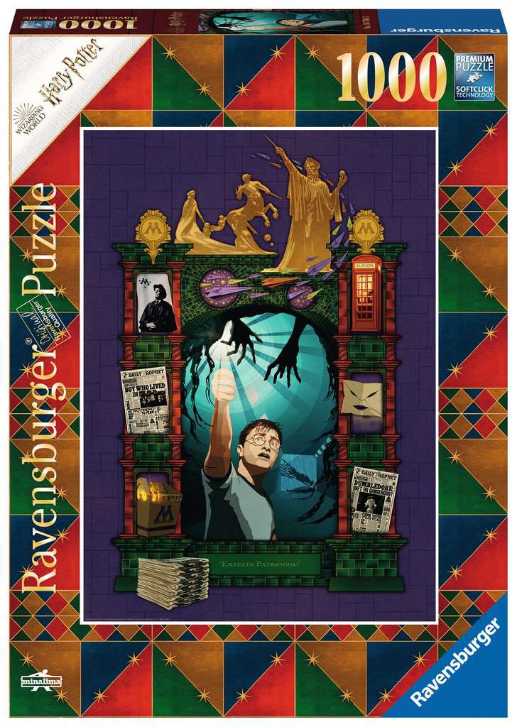 Harry Potter és a Főnix Rendje Ravensburger 1000 darabos kirakó puzzle (RA-16746 4005556167463) - puzzlegarden