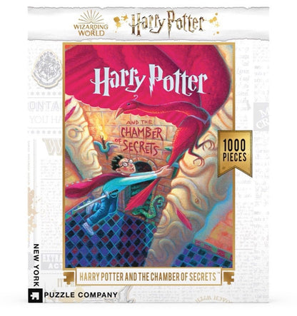 Harry Potter és a Titkok Kamrája New York Puzzle Company 1000 darabos kirakó puzzle (NYPC - NPZHP1602 819844012151) - puzzlegarden