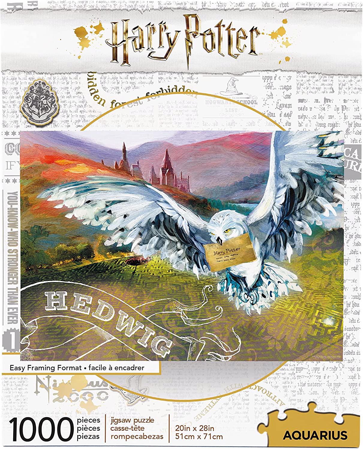 Harry Potter Hedvig Aquarius 1000 darabos kirakó puzzle (AQ-65332 840391129139) - puzzlegarden