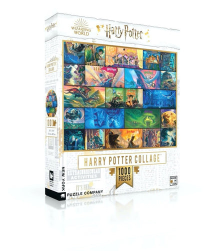 Harry Potter kollázs New York Puzzle Company 1000 darabos kirakó puzzle (NYPC-NPZHP1895 819844015176) - puzzlegarden