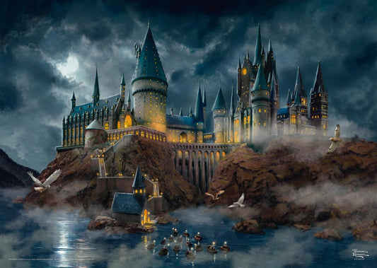 Harry Potter – Roxfort kastély Schmidt Spiele 1000 darabos kirakó puzzle (SCH - 58577) - puzzlegarden