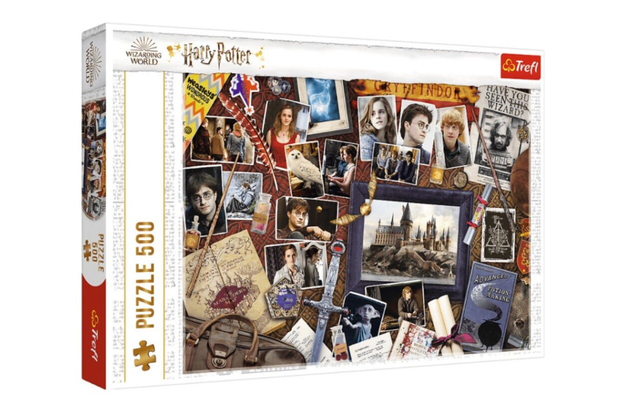 Harry Potter - Roxforti emlékek Trefl 500 darabos kirakó puzzle (TR-37400 5900511374001) - puzzlegarden