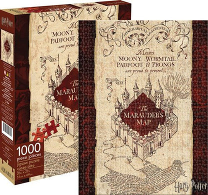 Harry Potter Tekergők Térképe Aquarius 1000 darabos kirakó puzzle (AQ-65284 840391112254) - puzzlegarden