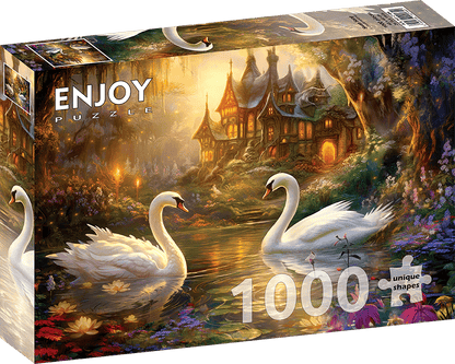 Hattyúk Tava Enjoy 1000 darabos kirakó puzzle (EN-2184 5949194021840) - puzzlegarden