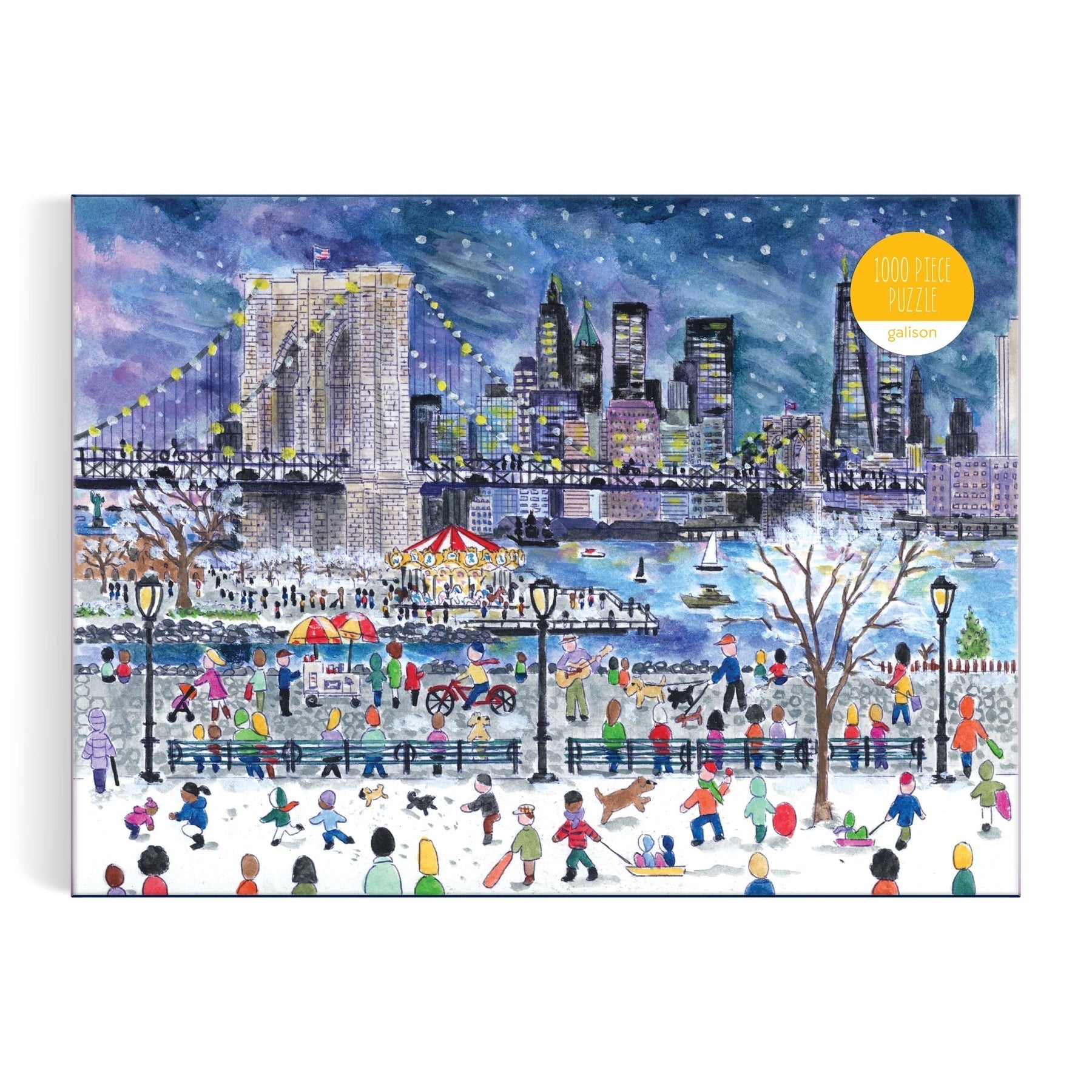 Havazás New Yorkban Galison 1000 darabos kirakó puzzle (GA-9780735386112) - puzzlegarden