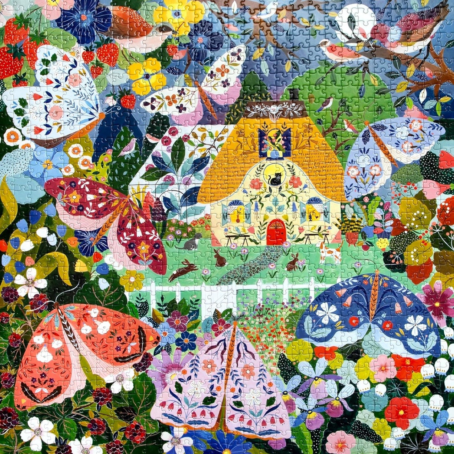 Házikó alkonyatkor Eeboo 1000 darabos kirakó puzzle (EB-PZT511) - puzzlegarden