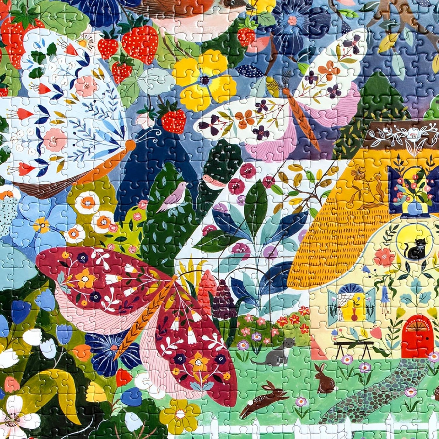 Házikó alkonyatkor Eeboo 1000 darabos kirakó puzzle (EB-PZT511) - puzzlegarden
