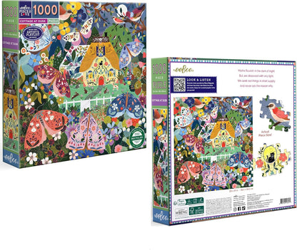 Házikó alkonyatkor Eeboo 1000 darabos kirakó puzzle (EB-PZT511) - puzzlegarden
