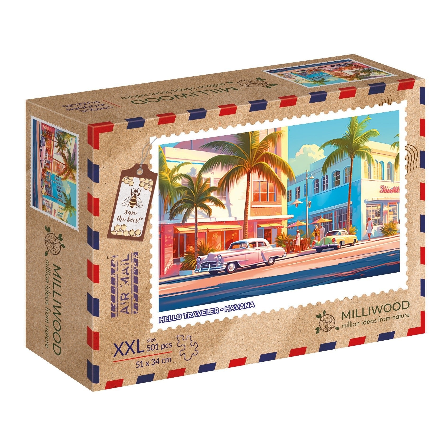 Helló utazó – Havanna Milliwood 501 darabos kirakó puzzle (MW - 5076) - puzzlegarden