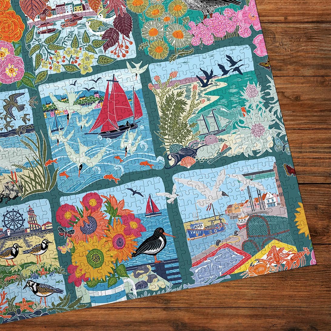 Hív a part Gibsons 1000 darabos kirakó puzzle (G - G7162) - puzzlegarden