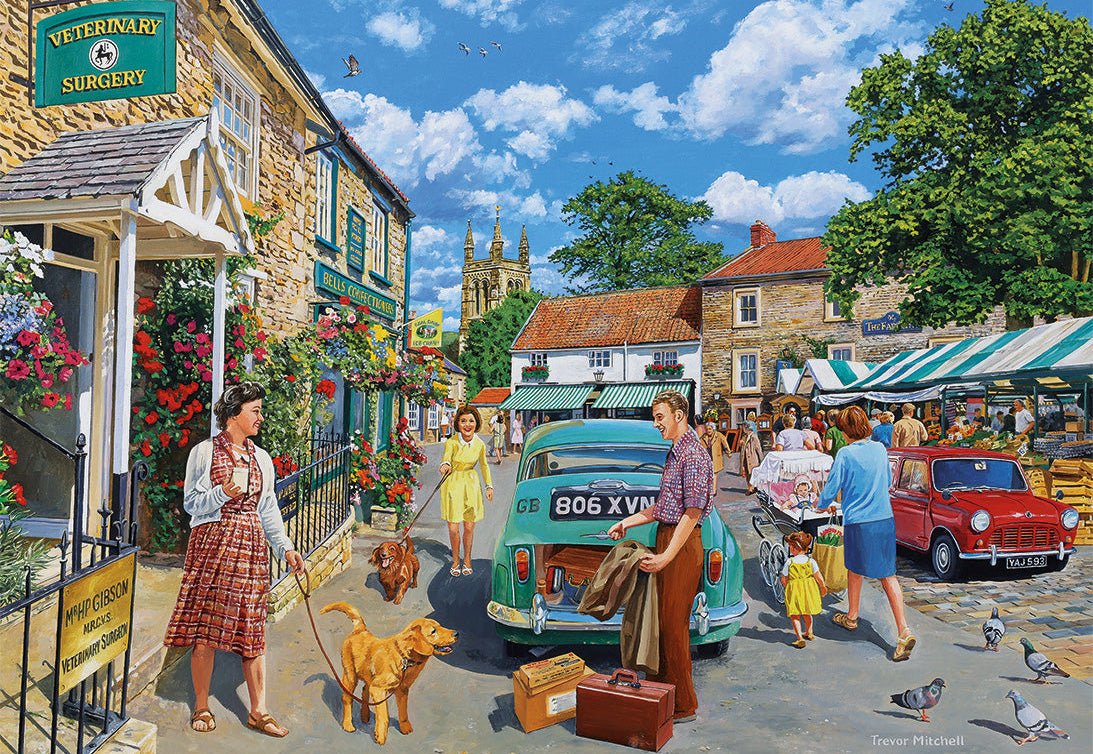 Hívd az Állatorvost – 4×500 Gibsons 500 darabos kirakó puzzle (G - G5069) - puzzlegarden