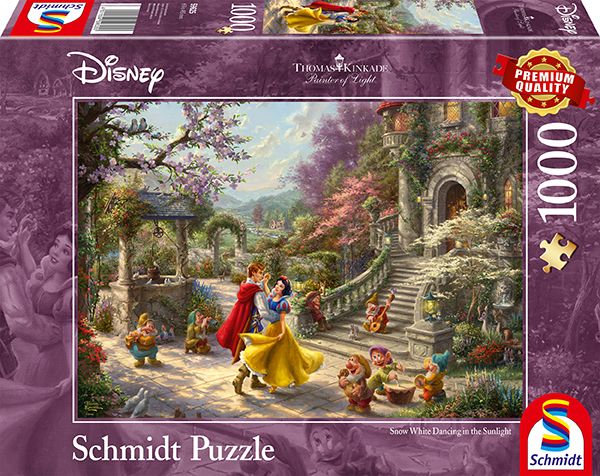 Hófehérke - Tánc a Herceggel Schmidt 1000 darabos kirakó puzzle (SCH-59625 4001504596255) - puzzlegarden