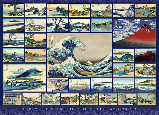 Hokusai Cobble Hill 1000 darabos kirakó puzzle (CH - 40096) - puzzlegarden