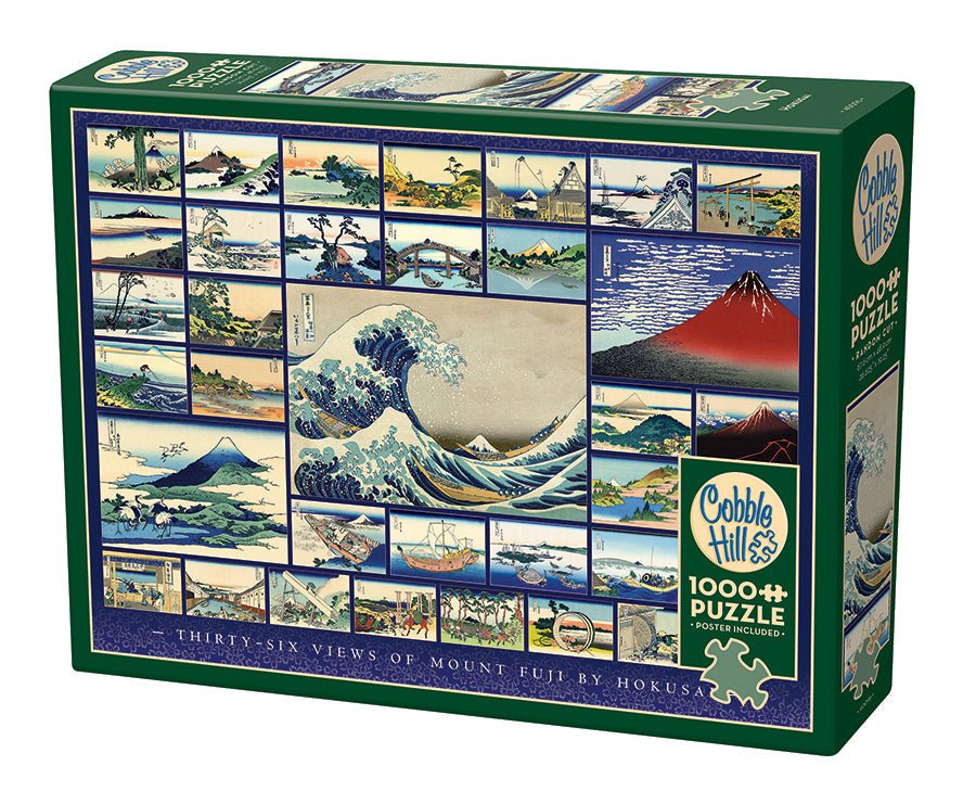 Hokusai Cobble Hill 1000 darabos kirakó puzzle (CH - 40096) - puzzlegarden